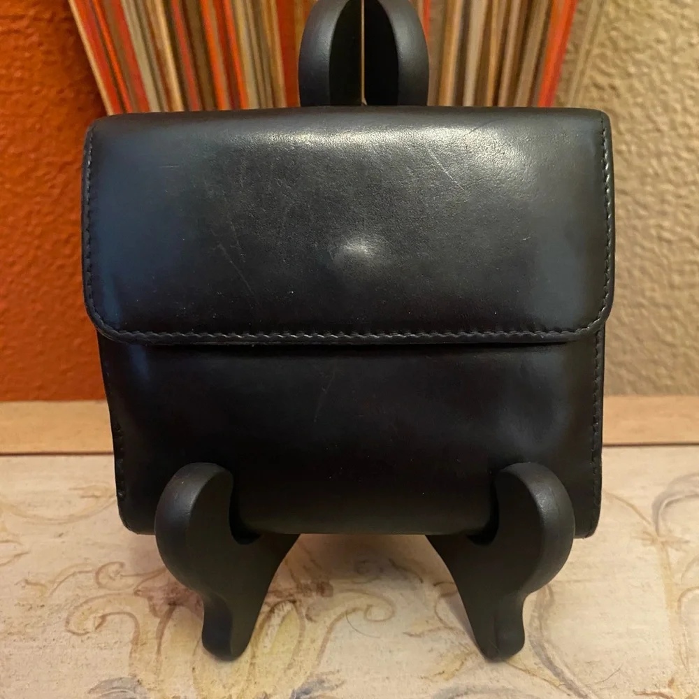 Gucci - VINTAGE - GUC - Black Leather Bifold Wallet - Tom Ford Era - Unisex